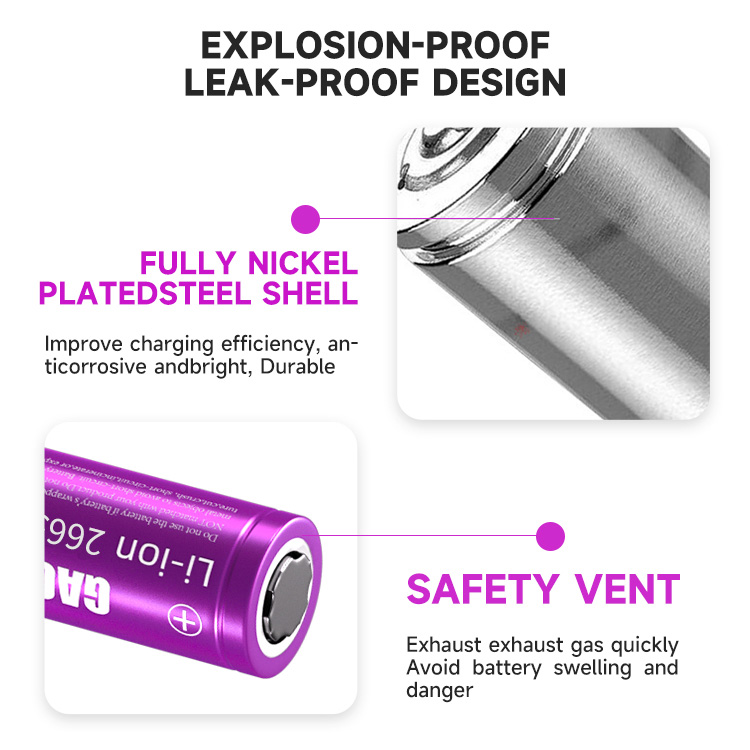 Li-ion 26650 5000mAh 3.7V