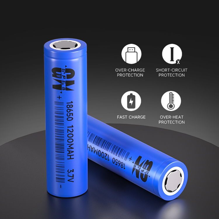 18650 1200mAh 3.7V