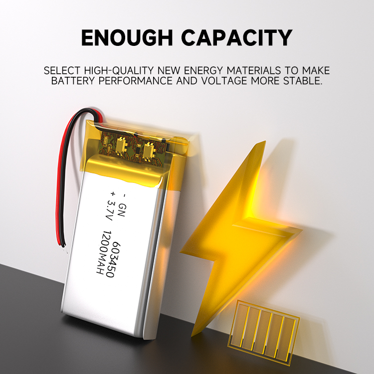603450 1200MAH 3.7V